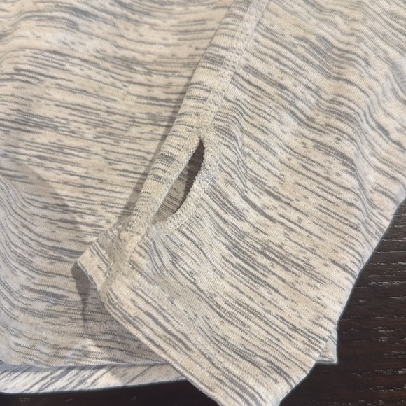 ZYIA Women's Heathered Gray Long Sleeve Sweatshirt XL active gym workout top - Picture 5 of 6